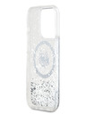 Karl Lagerfeld Karl Lagerfeld Liquid Glitter Choupette Head MagSafe zadný kryt pre iPhone 15 Pro Max Transparent