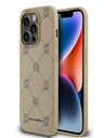 Karl Lagerfeld PU Karl Heads Pattern Magsafe zadný kryt pre iPhone 14 Pro Beige Karl Lagerfeld