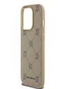 Karl Lagerfeld PU Karl Heads Pattern Magsafe zadný kryt pre iPhone 14 Pro Beige Karl Lagerfeld