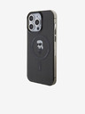 Karl Lagerfeld IML Ikonik MagSafe zadný kryt pre iPhone 15 Pro Max čierny Karl Lagerfeld