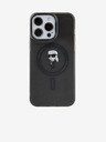 Karl Lagerfeld IML Ikonik MagSafe zadný kryt pre iPhone 15 Pro Max čierny Karl Lagerfeld
