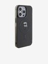 Karl Lagerfeld IML Ikonik MagSafe zadný kryt pre iPhone 15 Pro Max čierny Karl Lagerfeld