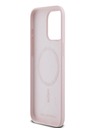 Karl Lagerfeld Tekutý silikónový zadný kryt Karl and Choupette Magsafe pre iPhone 15 Pro Pink Karl Lagerfeld