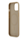 Karl Lagerfeld PU Karl Heads Pattern Magsafe zadný kryt pre iPhone 15 Beige Karl Lagerfeld
