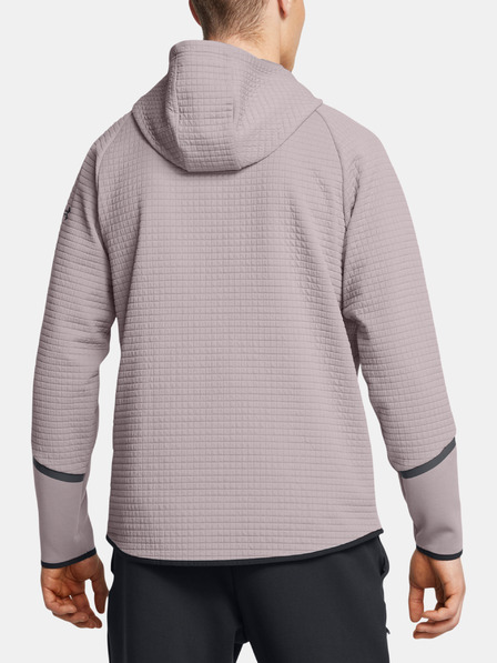 Under Armour Pánska mikina Under Armour UA Unstoppable Flc Grid FZ-GRY