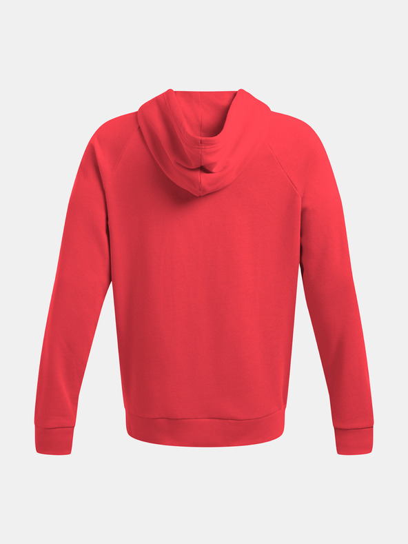Under Armour Pánska mikina Under Armour UA Rival Fleece Hoodie-RED