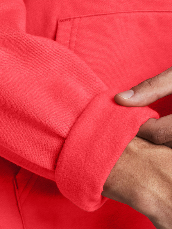 Under Armour Pánska mikina Under Armour UA Rival Fleece Hoodie-RED