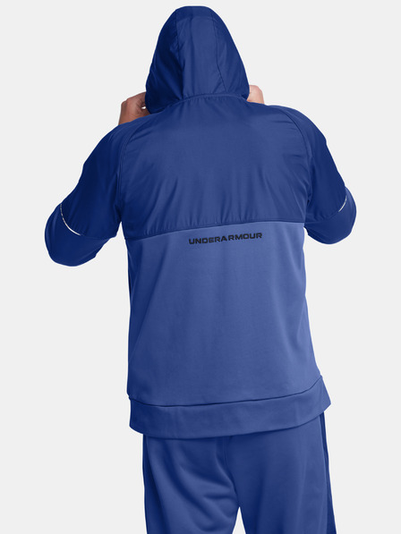 Under Armour Pánska mikina Under Armour UA AF Storm FZ Hoodie-BLU