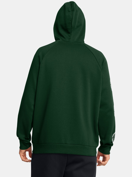 Under Armour Pánska mikina Under Armour UA Rival Fleece HBR Logo HD-GRN
