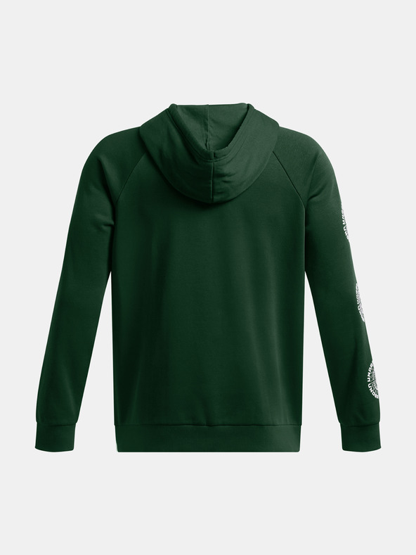 Under Armour Pánska mikina Under Armour UA Rival Fleece HBR Logo HD-GRN