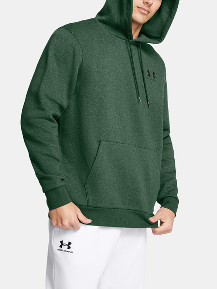 Under Armour Pánska mikina Under Armour UA Icon Fleece Hoodie-GRN