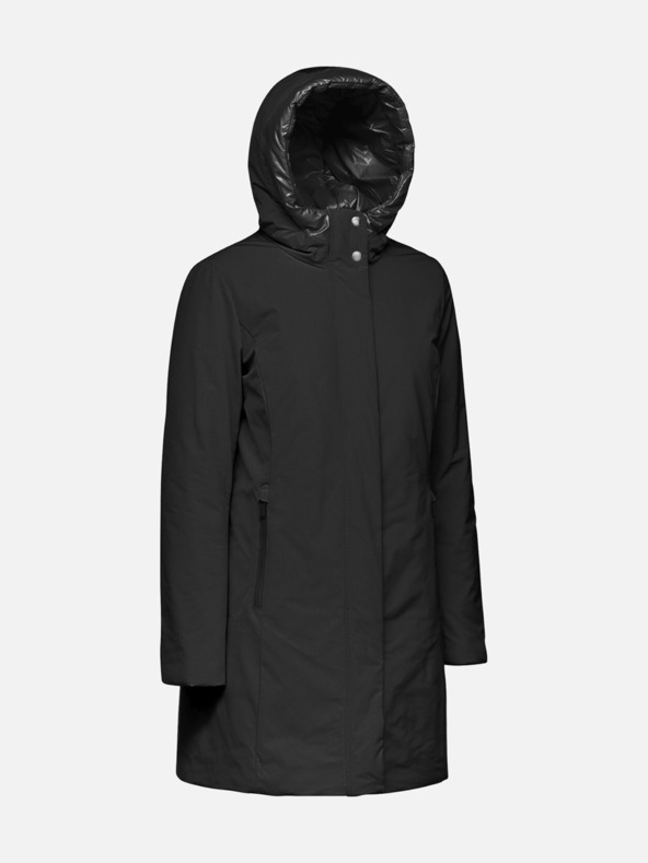 Geox Čierna dámska parka Geox Spherica