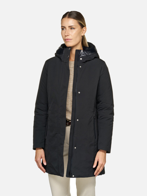 Geox Čierna dámska parka Geox Spherica