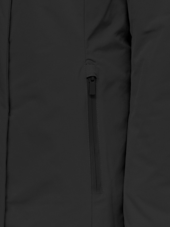 Geox Čierna dámska parka Geox Spherica