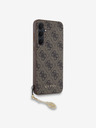 Guess Guess 4G Charm zadný kryt pre Samsung Galaxy A55 Brown