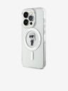 Karl Lagerfeld Karl Lagerfeld IML Ikonik MagSafe Zadný kryt pre iPhone 15 Pro Transparent