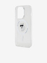 Karl Lagerfeld Karl Lagerfeld IML Choupette MagSafe Zadný kryt pre iPhone 15 Pro Transparent