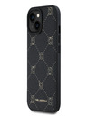 Karl Lagerfeld PU Karl Heads Pattern Magsafe zadný kryt pre iPhone 15 Black Karl Lagerfeld