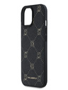 Karl Lagerfeld PU Karl Heads Pattern Magsafe zadný kryt pre iPhone 15 Black Karl Lagerfeld