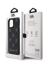 Karl Lagerfeld PU Karl Heads Pattern Magsafe zadný kryt pre iPhone 15 Black Karl Lagerfeld