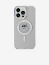 Karl Lagerfeld Karl Lagerfeld IML Choupette MagSafe Zadný kryt pre iPhone 15 Pro Max Transparent