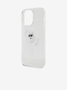 Karl Lagerfeld Karl Lagerfeld IML Choupette MagSafe Zadný kryt pre iPhone 15 Pro Max Transparent