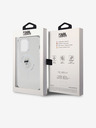 Karl Lagerfeld Karl Lagerfeld IML Choupette MagSafe Zadný kryt pre iPhone 15 Pro Max Transparent