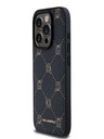 Karl Lagerfeld PU Karl Heads Pattern Magsafe zadný kryt pre iPhone 15 Pro Black Karl Lagerfeld