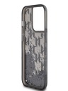 Karl Lagerfeld Zadný kryt Liquid Glitter Monogram Gradient pre iPhone 14 Pro Max Black Karl Lagerfeld