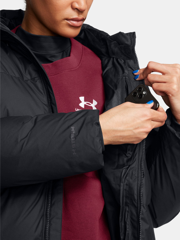 Under Armour Dámska bunda Under Armour LIMITLESS DOWN PUFFER PARKA-BLK