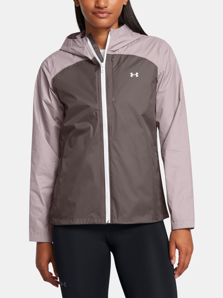 Under Armour Dámska bunda Under Armour CLOUDSTRIKE COLORBLOCK JKT-BRN