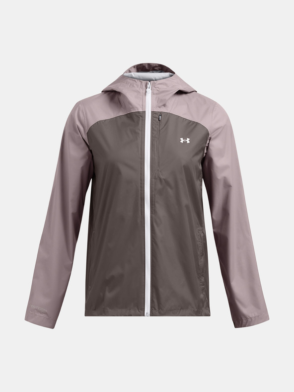 Under Armour Dámska bunda Under Armour CLOUDSTRIKE COLORBLOCK JKT-BRN
