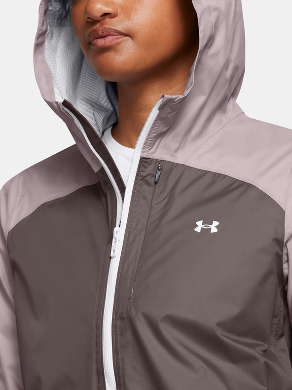 Under Armour Dámska bunda Under Armour CLOUDSTRIKE COLORBLOCK JKT-BRN