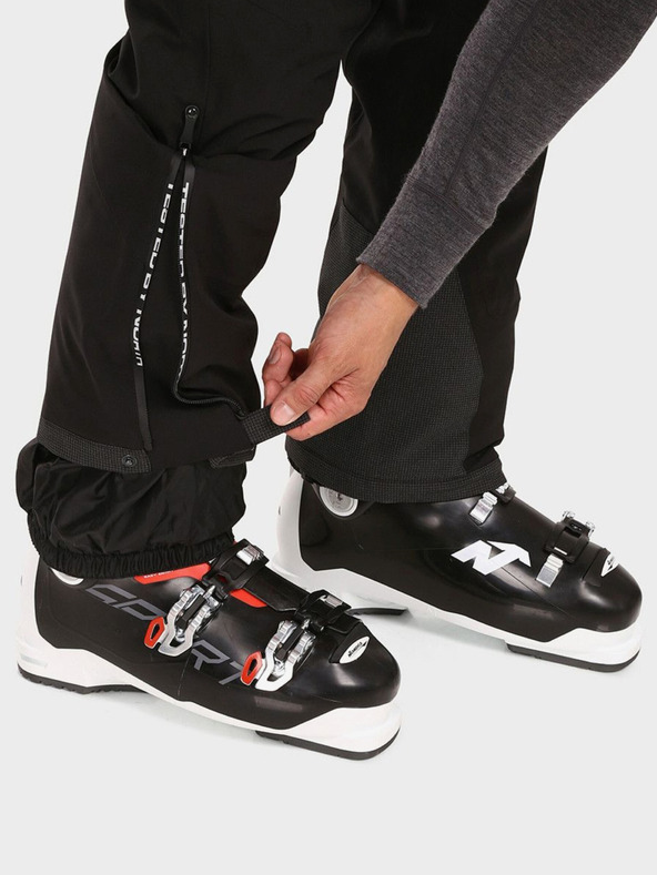 Kilpi Čierne pánske lyžiarske nohavice Kilpi METHONE