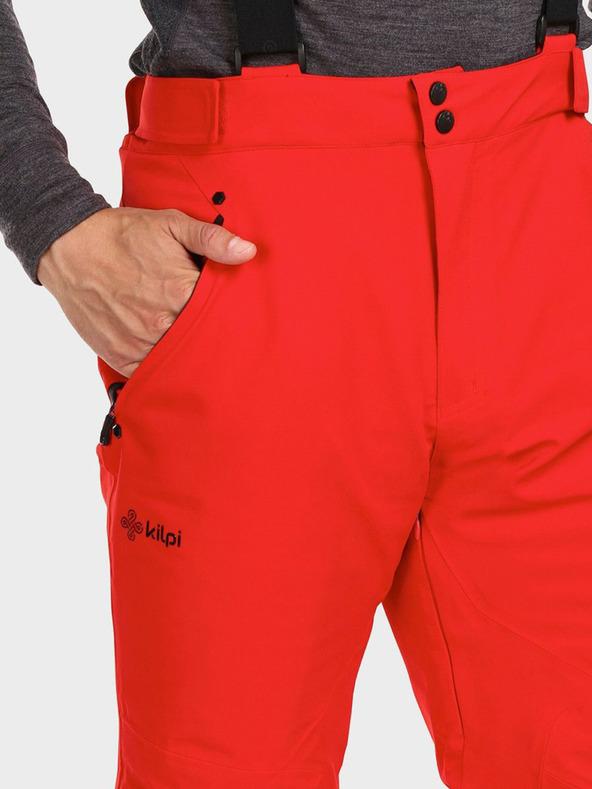 Kilpi Červené pánske lyžiarske nohavice Kilpi METHONE