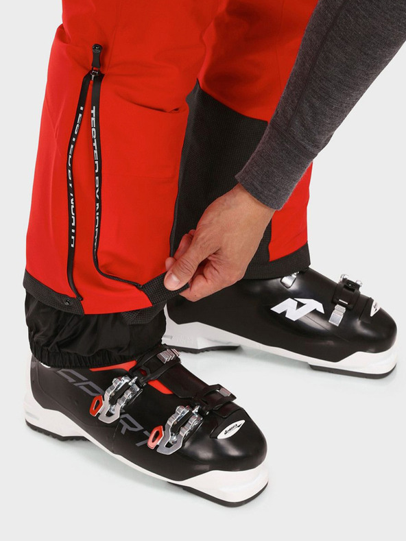 Kilpi Červené pánske lyžiarske nohavice Kilpi METHONE