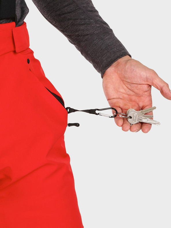 Kilpi Červené pánske lyžiarske nohavice Kilpi METHONE