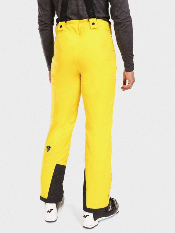 Kilpi Žlté pánske lyžiarske nohavice Kilpi METHONE
