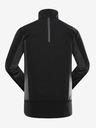 ALPINE PRO Pánska softshellová bunda s membránou ALPINE PRO UKEB black