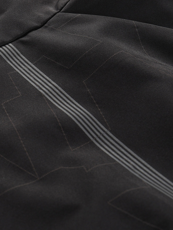 ALPINE PRO Pánska softshellová bunda s membránou ALPINE PRO UKEB black