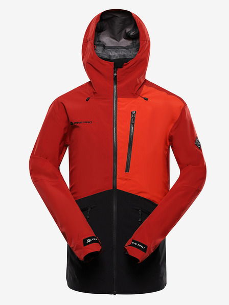 ALPINE PRO Pánska bunda s membránou ptx ALPINE PRO ZARR lava falls