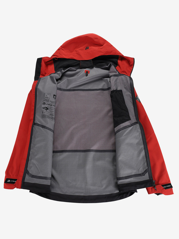 ALPINE PRO Pánska bunda s membránou ptx ALPINE PRO ZARR lava falls