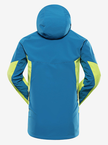 ALPINE PRO Pánska softshellová bunda s membránou ALPINE PRO ESPRIT mykonos blue