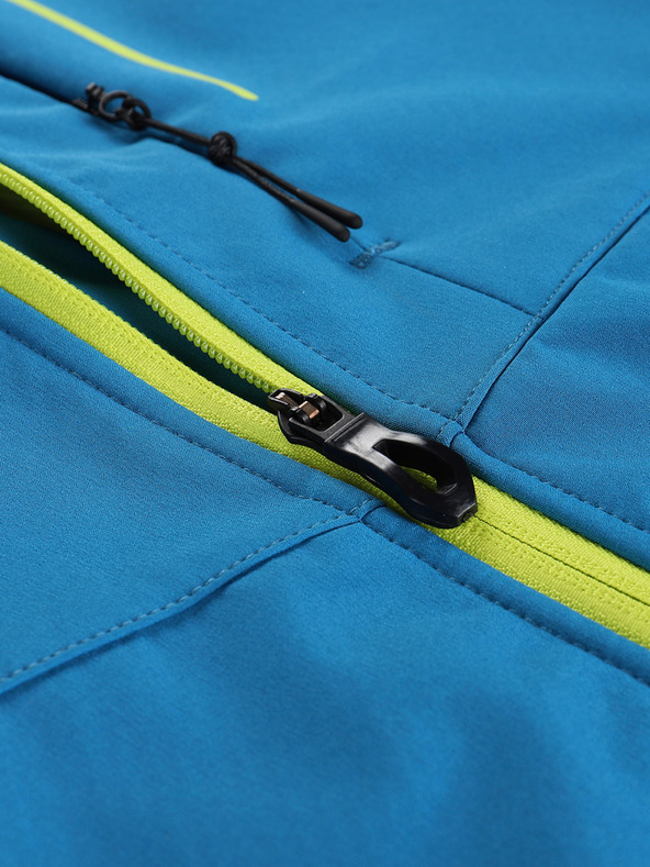 ALPINE PRO Pánska softshellová bunda s membránou ALPINE PRO ESPRIT mykonos blue