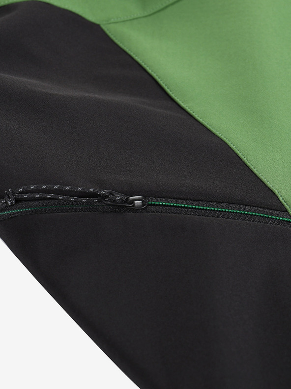 ALPINE PRO Pánska softshellová bunda s membránou ALPINE PRO ESPRIT treetop