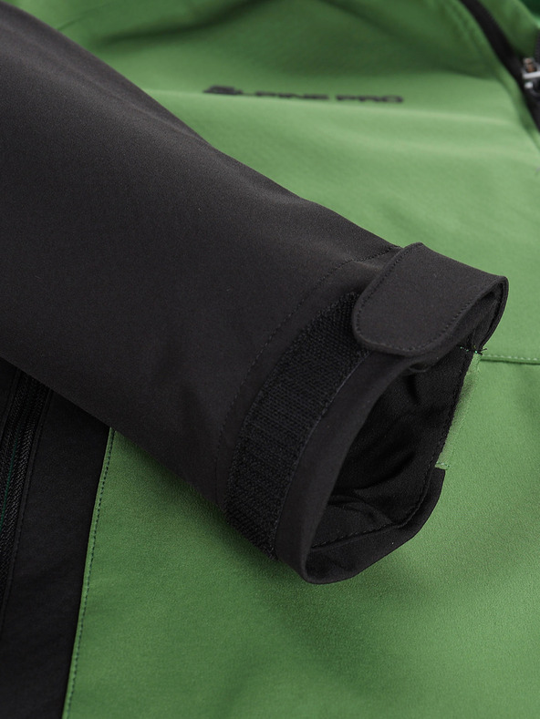 ALPINE PRO Pánska softshellová bunda s membránou ALPINE PRO ESPRIT treetop