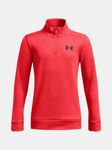 Under Armour Chlapčenská mikina Under Armour UA Armour Fleece 1/4 Zip-RED