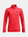 Under Armour Chlapčenská mikina Under Armour UA Armour Fleece 1/4 Zip-RED