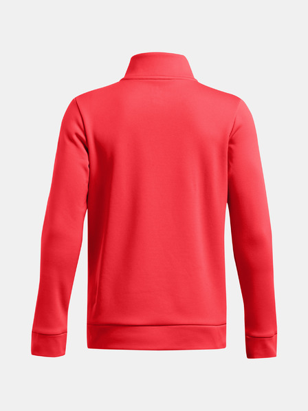 Under Armour Chlapčenská mikina Under Armour UA Armour Fleece 1/4 Zip-RED