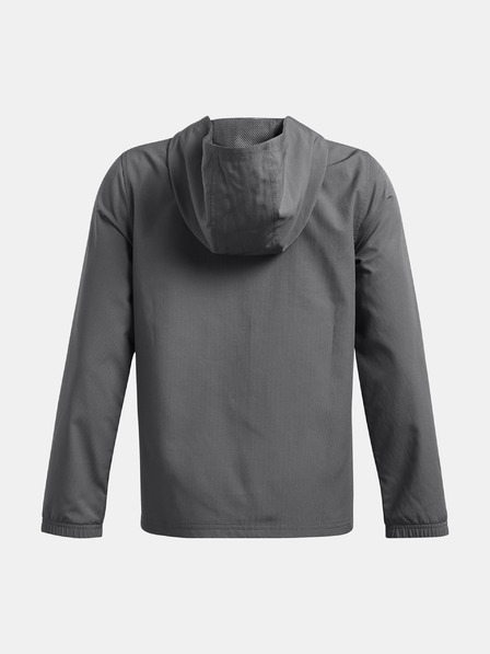Under Armour Chlapčenska bunda Under Armour UA Sportstyle Windbreaker-GRY